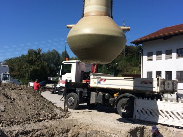 Haase-Ölabscheider in Stephanskirchen bei Rosenheim eingebaut